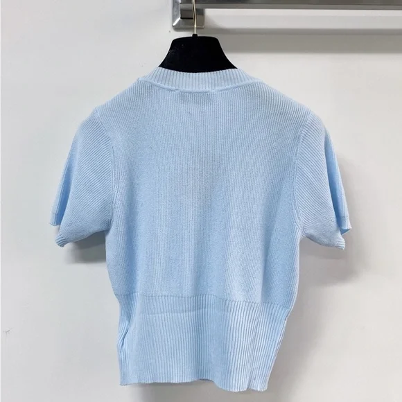 MIUMIU Women's Knitted Sleeveless Vest - Picture 2 of 4